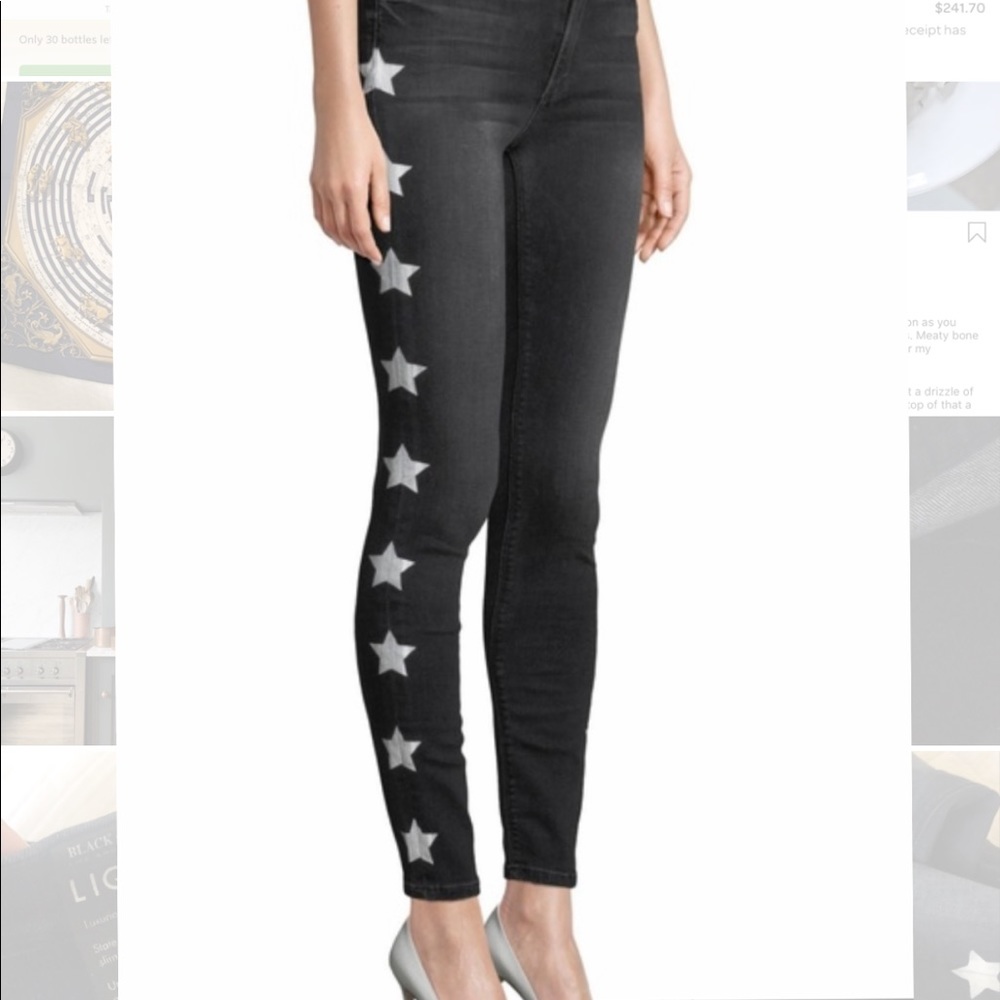 RARE Black Orchid Liquify Gisele High Rise Skinny